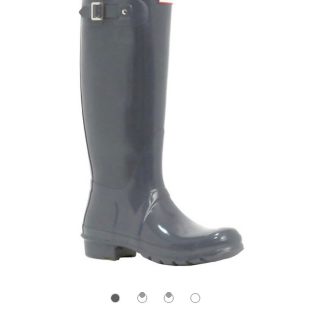 Gray Hunter Boots